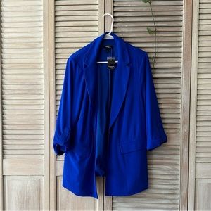Torrid Electric Royal Blue Blazer